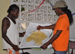 Gráfica alusiva a Grupo de Jóvenes Mapeadores en el Caribe.