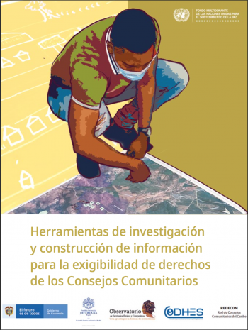Gráfica alusiva a Cartilla: Herramientas de investigación y construcción de información para la exigibilidad de derechos de los Consejos Comunitarios